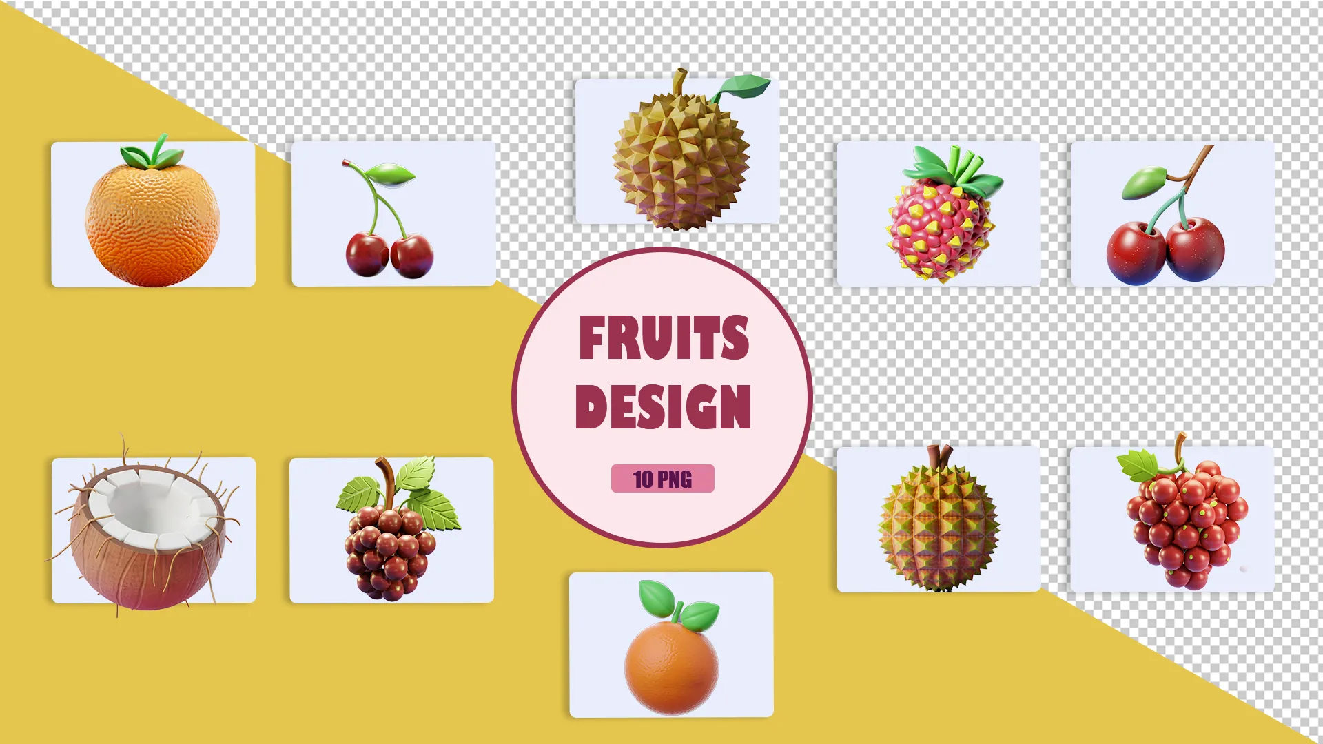 Juicy Selection 3D Pack with Citrus and Berries image